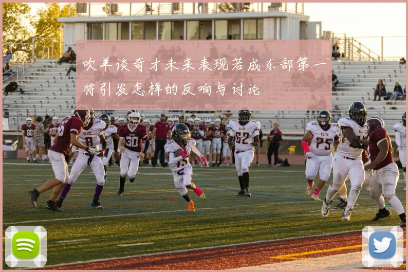 吹羊谈奇才未来表现若成东部第一将引发怎样的反响与讨论